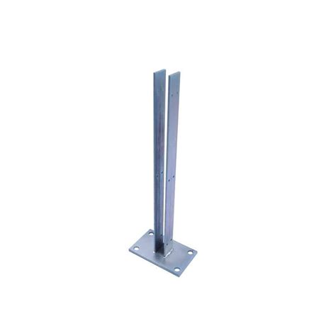 galvanized fence post mounting brackets